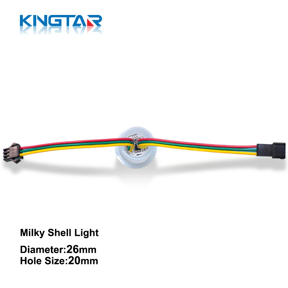 12V  26mm LED Pixel Light RGB LED Pixel Light 3 SMD Waterproof Amusement Light