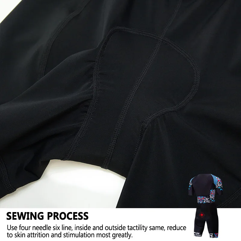 China Manufacture Professional Custom Bike Clothing Cycling Triathlon Skin Suit