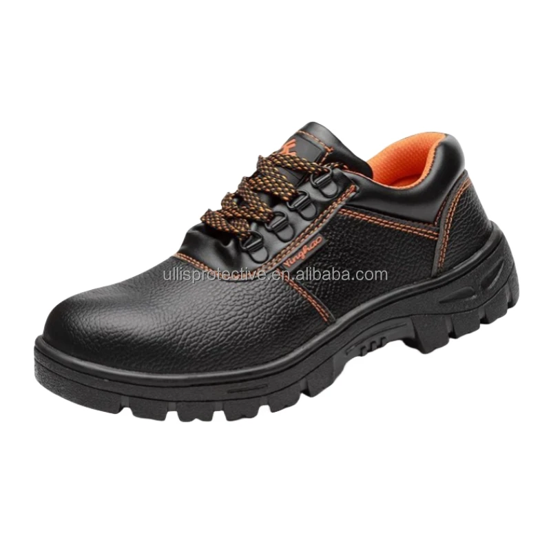 Best-selling anti-smash and anti-puncture men wear-resistant rubber sole work shoes protective safety shoes