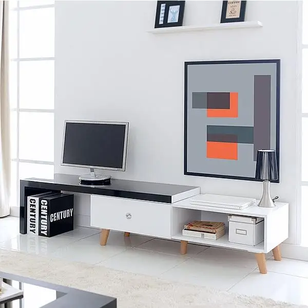 Modern Design Luxury Creative Furniture Wall Mounted TV Cabinet Living Room LCD TV Stand Wooden Furniture