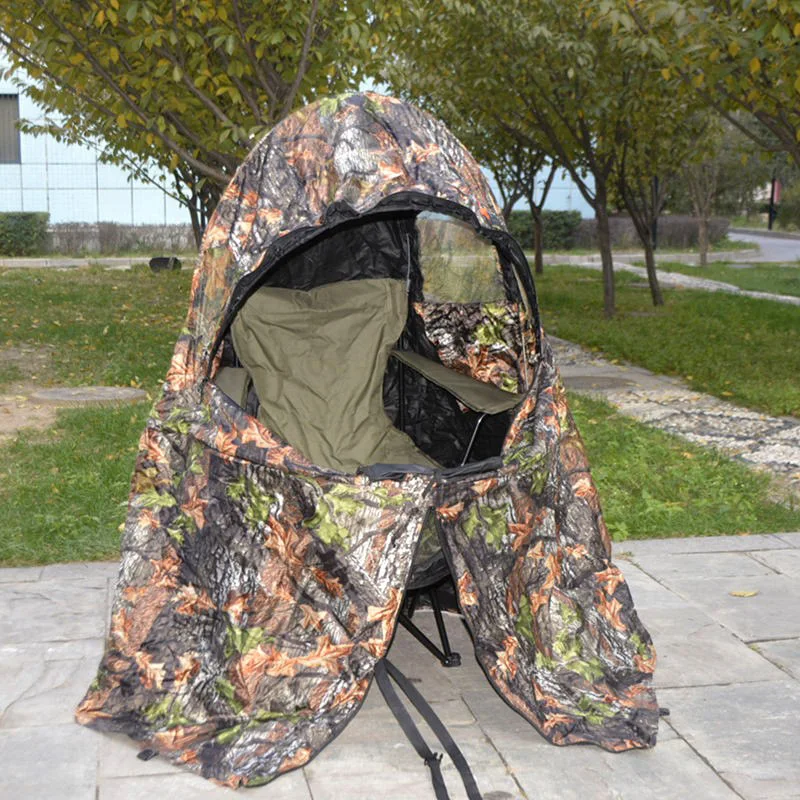 1 person Lightweight Camo Pop Up Practical Hunting Chair Blind tent