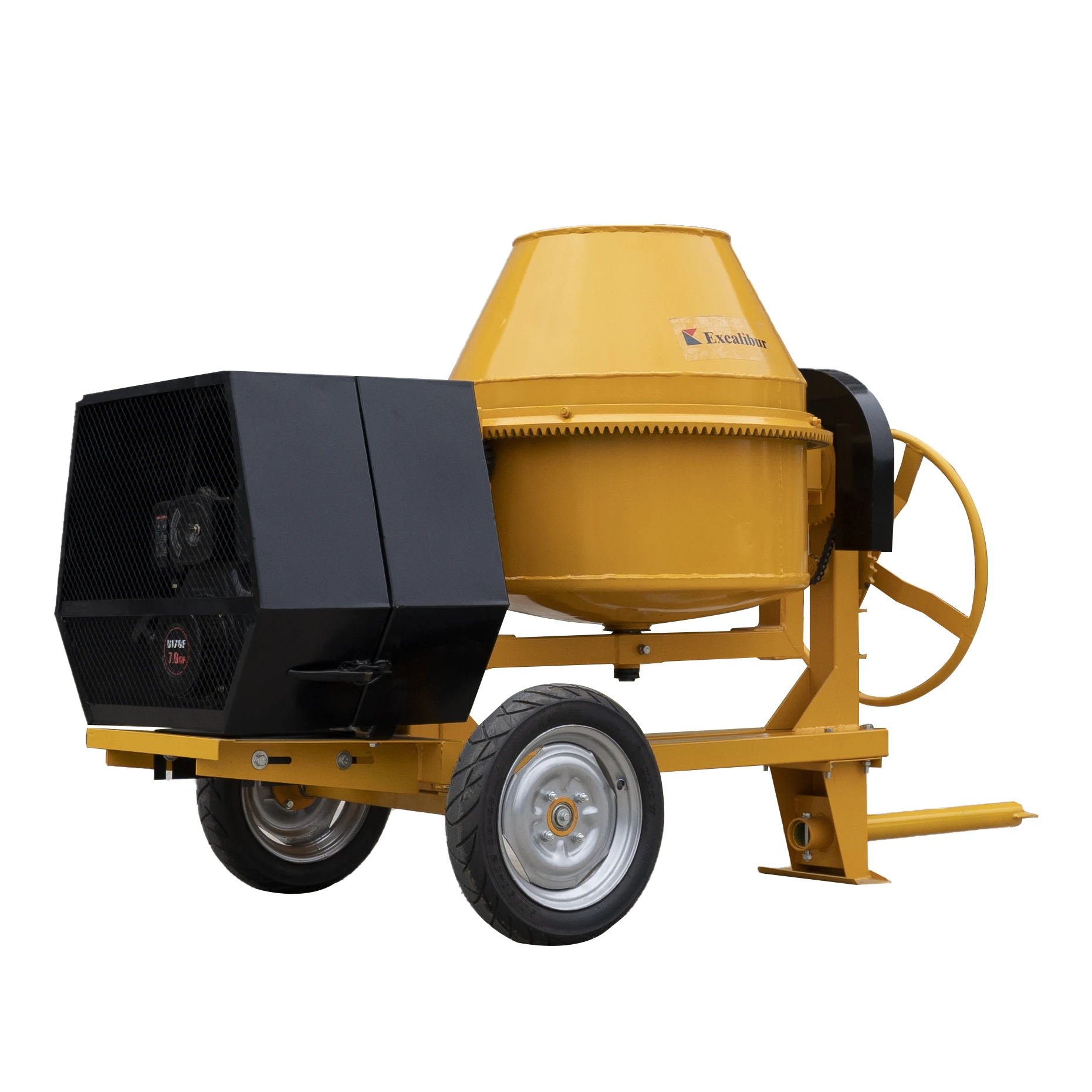 Manual competitive price diesel cement mixer/concrete mixer 350 liter 400L 450L 500L