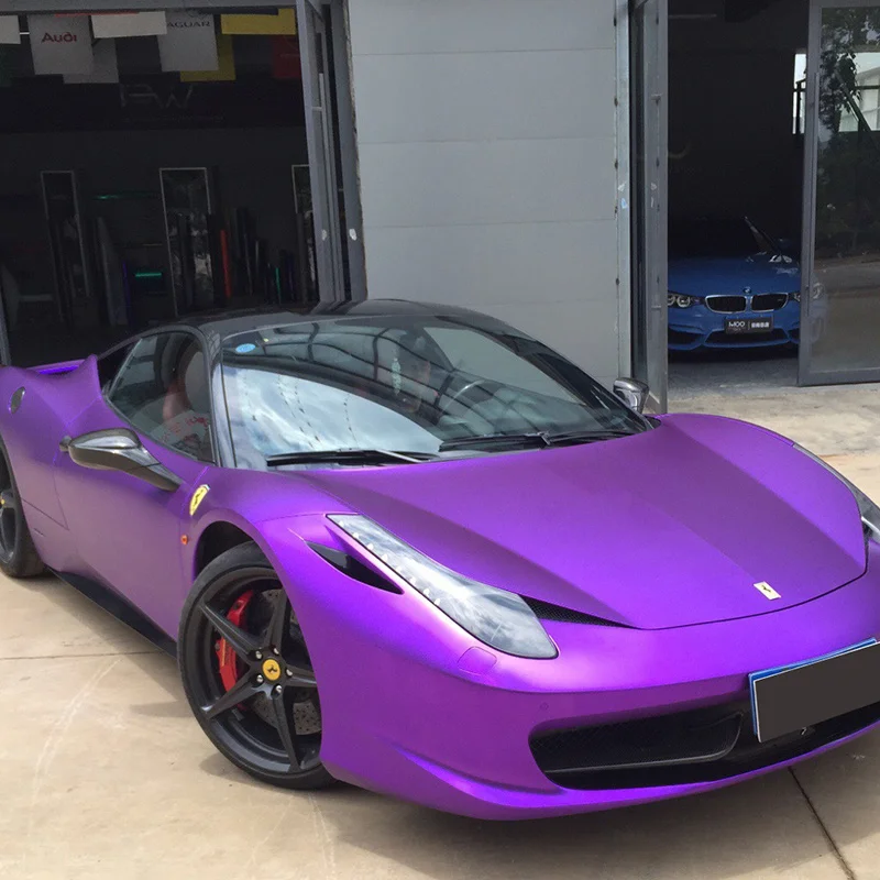 Hot sale glossy matte decal car sticker film sheet adhesive wrap vinyl