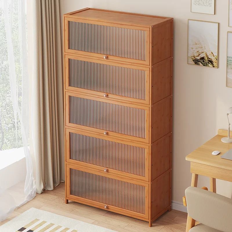 Industrial Bookshelves and Bookcases with Doors Home Office Living Room Bedroom  Shelf Display Storage Shelves Bookcase