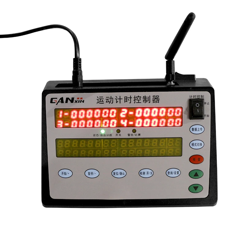 Portable Sports Electronic Wireless Laser Track Timing System Infrared Sensor Speed Test Racing Running Marathon Timer