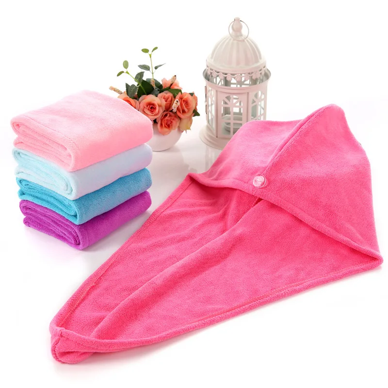 Полотенце из микрофибры с индивидуальным логотипом, полотенце для волос из микрофибры, полотенце для волос для женщин