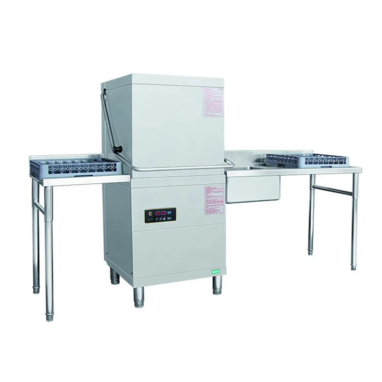 hotel school restaurant commercial dishwasher machine commercial dish washer  hood dish dishwasher hood dish washer