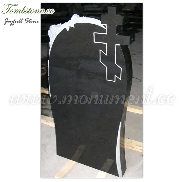 
China Black granite monument granite memorials tombstone 