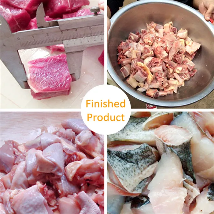 Stainless steel meat cutting machine Fresh meat and beef slicing machine