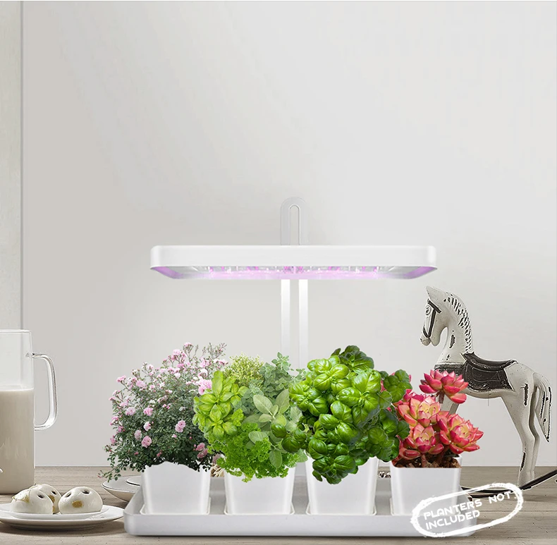 2022 indoor herb garden starter home garden system hydroponic growing led for thyme mint tomato lettuce
