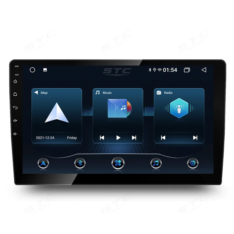 OEM Универсальный android автомобильный Радио 7 дюймов 1 din автомобиля поворот мультимедиа 2 двойной DVD плеер