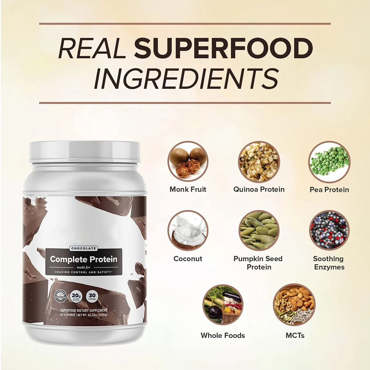 Wholesaler OEM Complete Protein Chocolate Flavor Organic Vegan Plant Based Protein Powder for Vitamin Supplements