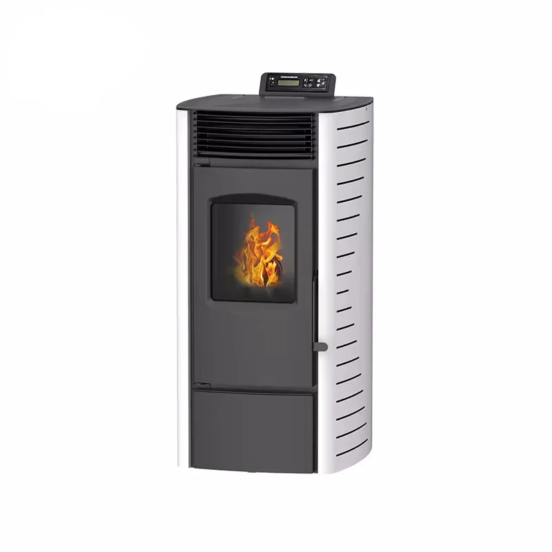 8KW Hot Sale Hot Indoor Biomass Pellet Stove Modern Design Iron and Cast Iron Wood Burning Pellet Stove for House Use