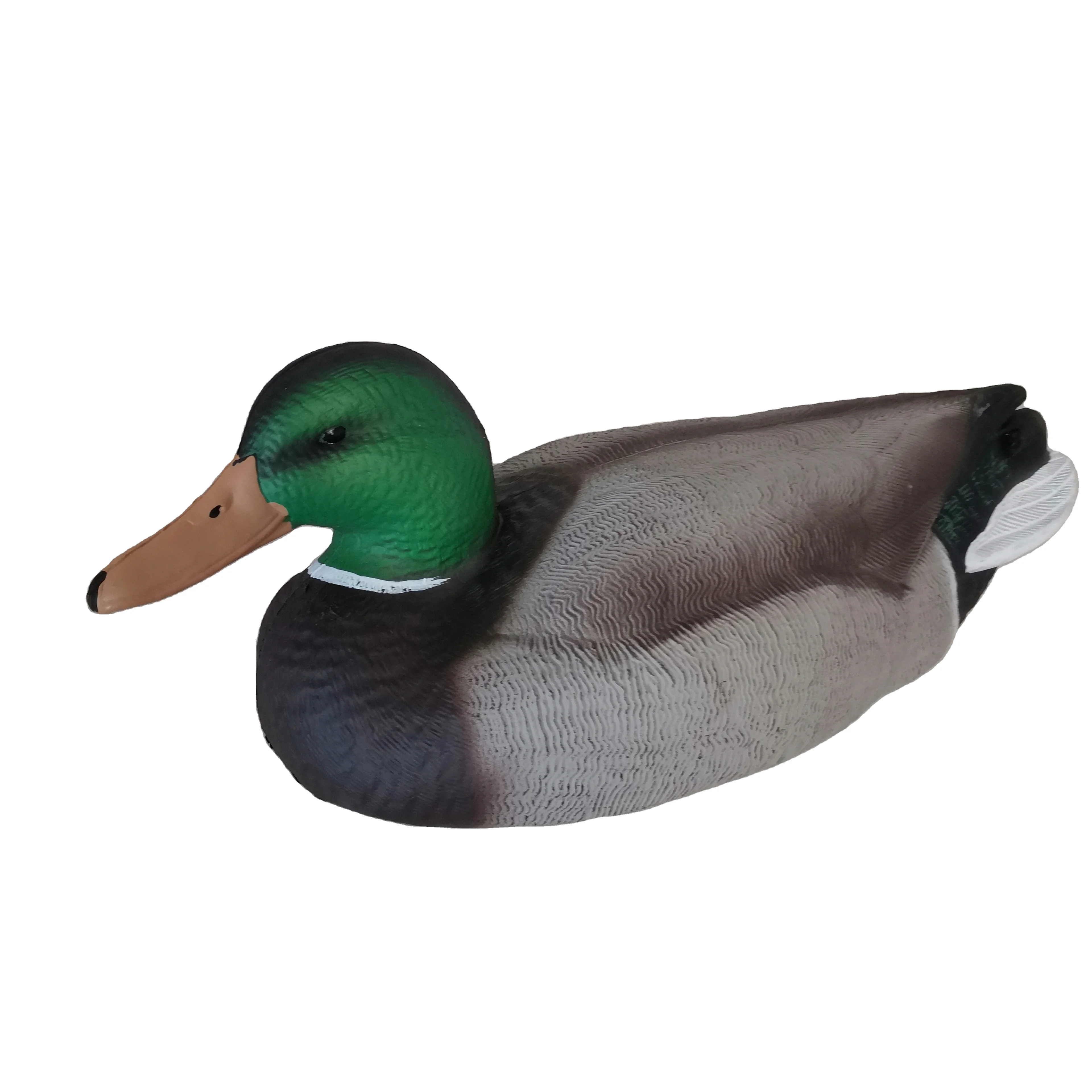 Hunting Decoying Ducks Simulation Duck Green Head Mallard EVA  Duck Decoys For Sale