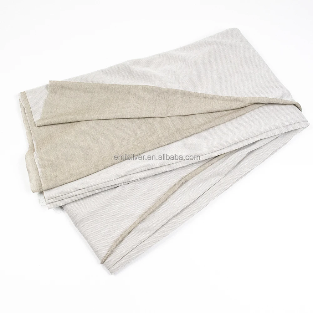 RFID SHIELDING Anti Radiation Clothing Fabric Stretch Silver Fiber Fabric Shielding RFID/EMI EMF Reducing