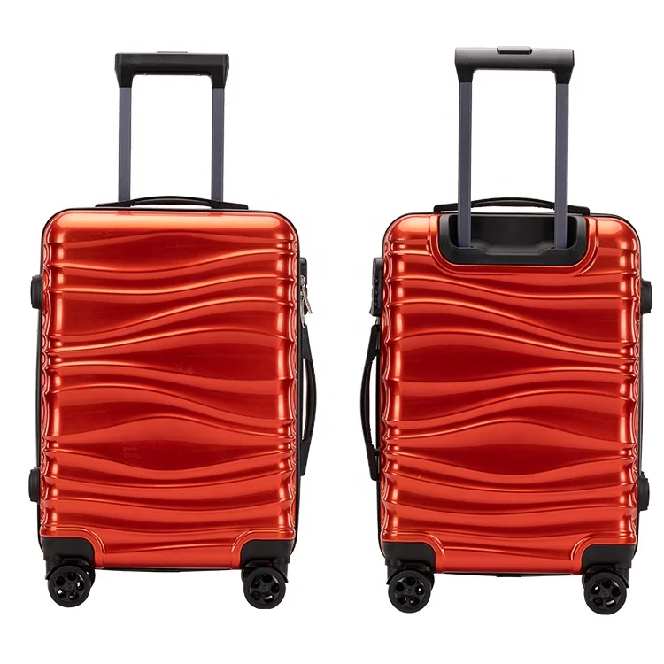 Waterproof Suitcase Customized Logo Print Trolley Luggage Flight Travel Bag
