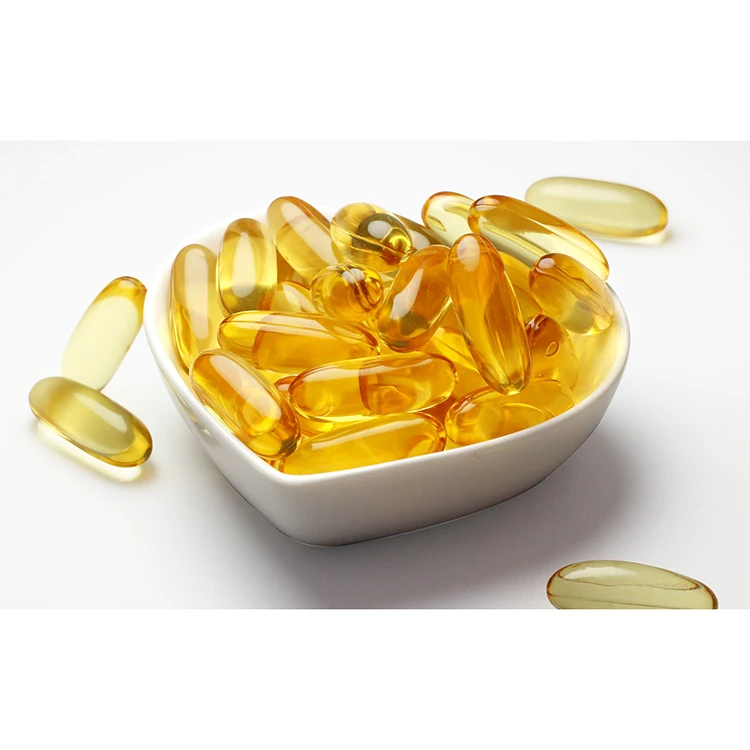 Supplement Fish Oil Omega-3 Deep Sea Fish Oil 1000mg Softgels for Digestion