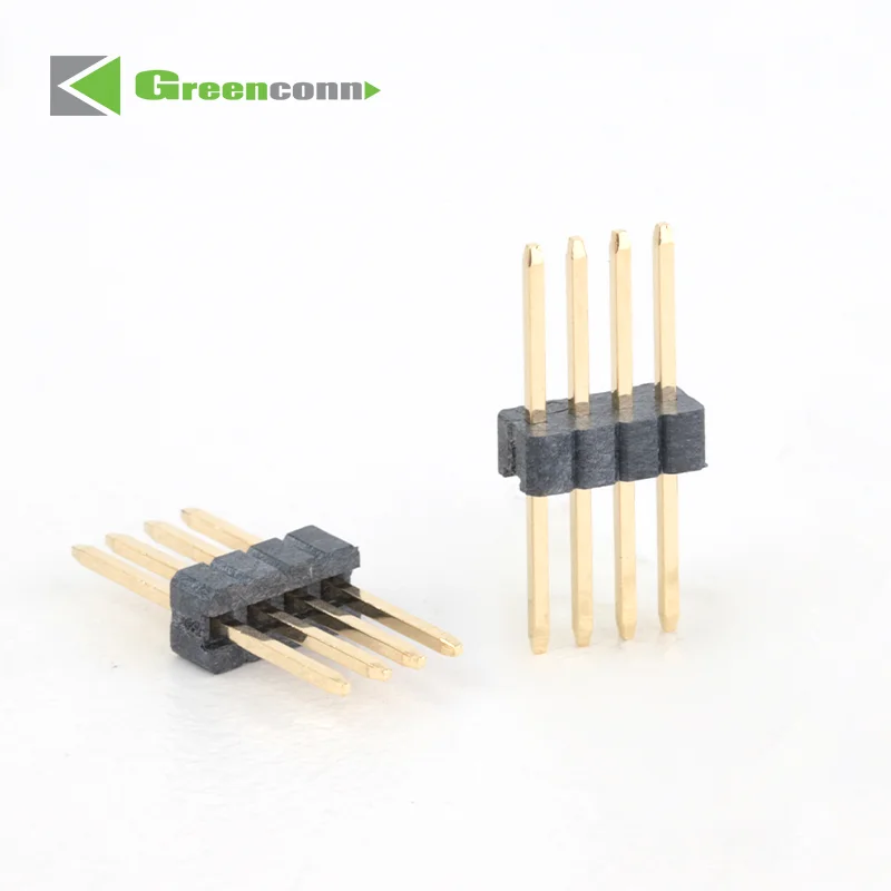 Pin header connector 2mm pitch 8 pin pcb stack header male board to board strip header Single Row DIP straight vertical samtec
