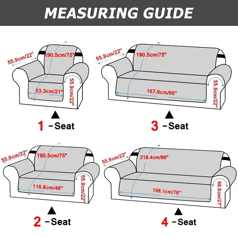 Modern Anti-Slip & Waterproof Sofa Cover Original Factory Furniture Protection with Elastic Band Made Chenille Spandex Cotton