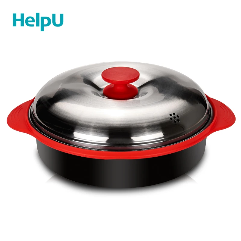 Горячая продажа микроволновый глиняный рисовый горшок для силикона, металла, полимера