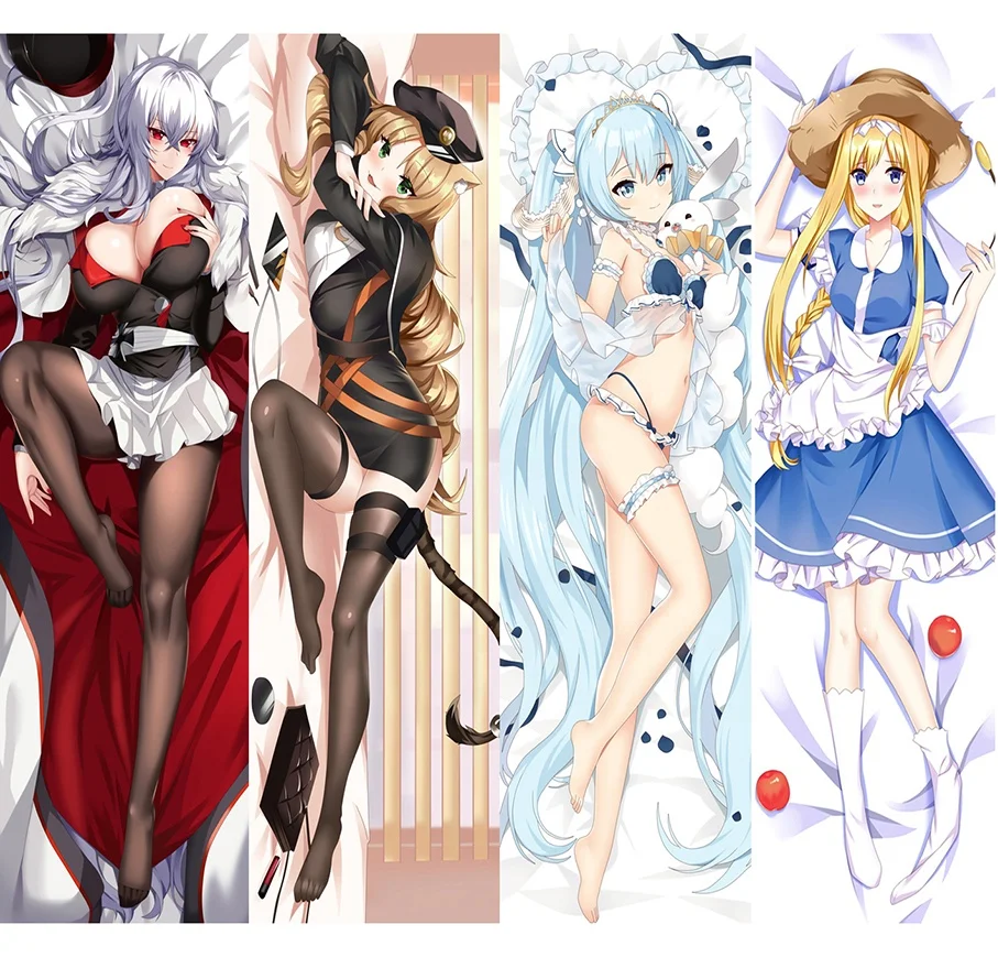 Custom Size Anime Naked Body Daki Pillow Sexy Girls Case Anime Dakimakura touhou project dakimakura hugging body pillow case