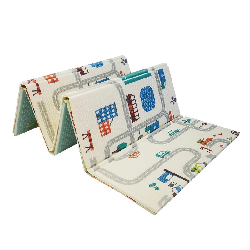 Wholesale Beach Toys Trucks Gymnastics Landing Cute Animal Design Plush Baby Cushion Play Mat