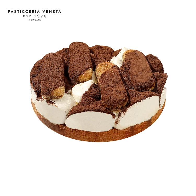 
Direct Manufacturer coffee and mascarpone cheese dessert frozen cream cake round 