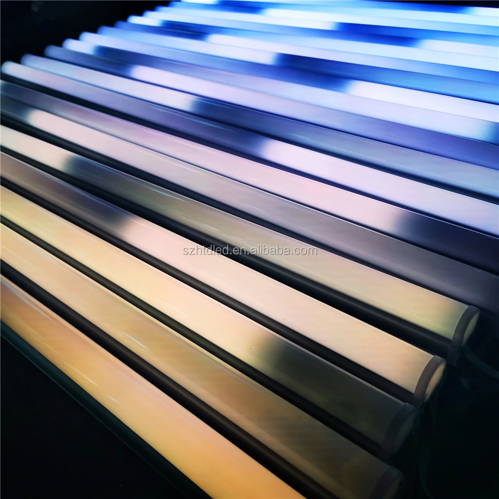 Hurdle Lampled Digital Tube RGB DMX 24V Waterproof LED 80 IP65 24 Round Diffuser Tube for Led Diameter 80 100 Foot Led Lights