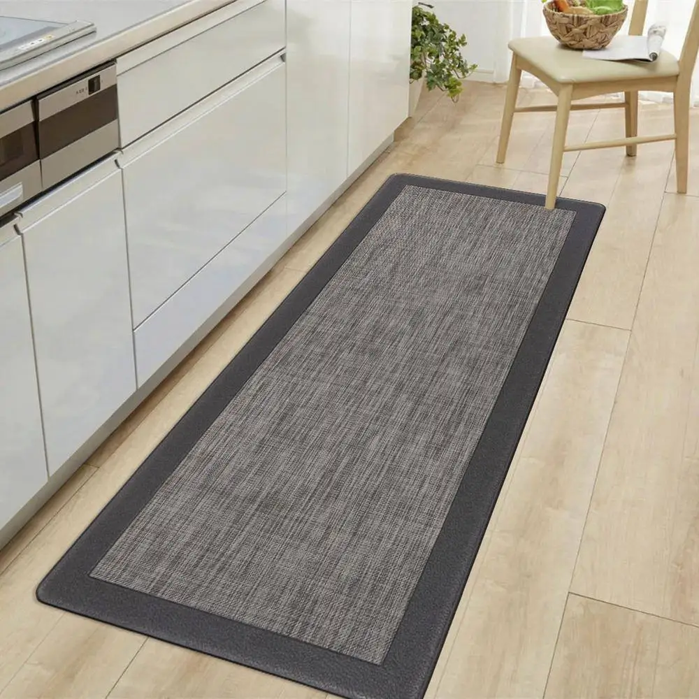 Skymoving New Custom Comfort Long Kitchen Floor Rugs and Mats Non-slip Cushioned Kitchen Mats for Floor PVC Kitchen Floor Mats
