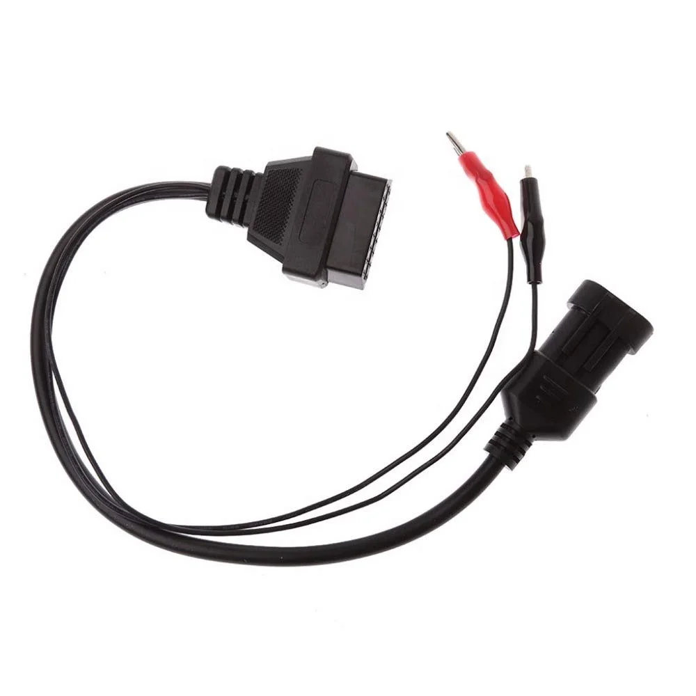 3 Pin Male To 16 Pin Female OBD2 Diagnostic Adapter Cable Connector For Fiat Alfa Romeo Lancia OBDII Connector