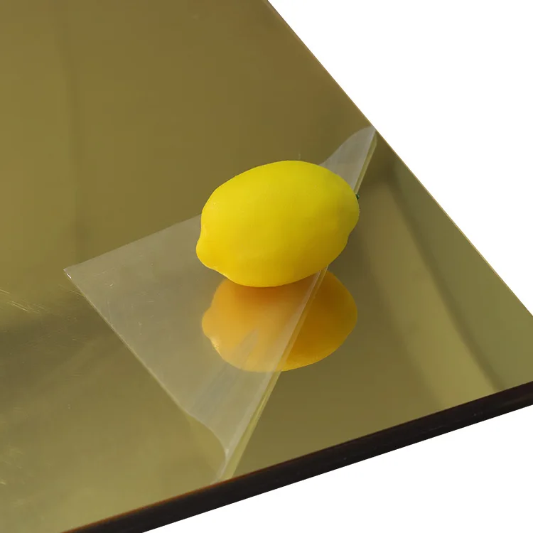 customized thickness size 1-6mm 4x8ft laser cutting arched gold silver mirror sheet plastic mirror acrylic sheet mirror