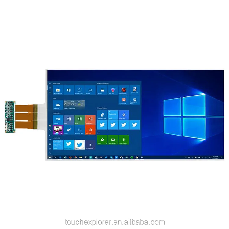 65 Inch Dual System 65 75 86 Interactive Touch Display foil  with  All in One PC Android LED USB Status Power Cable Flat Color