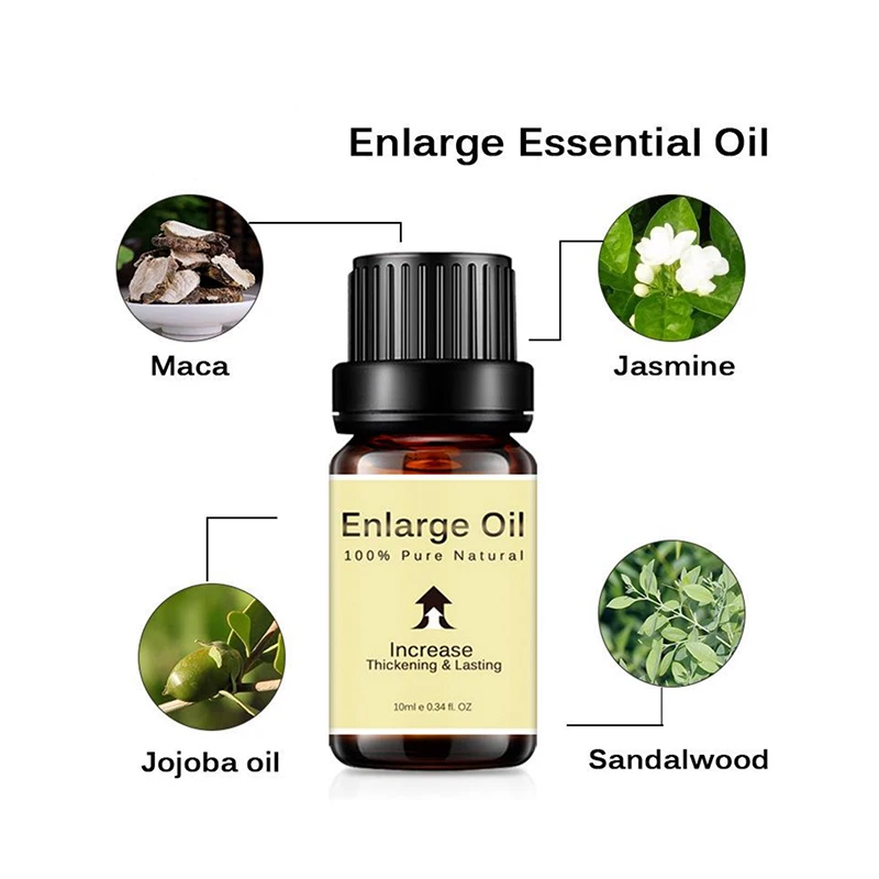 New Products Man Power Penis Enlargement 100% Natural Dick Male Panis Sex Essential Oil