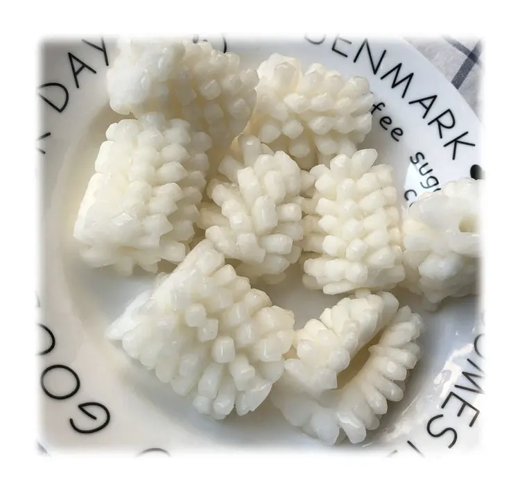 Замороженный цветок кальмара, замороженные морские продукты