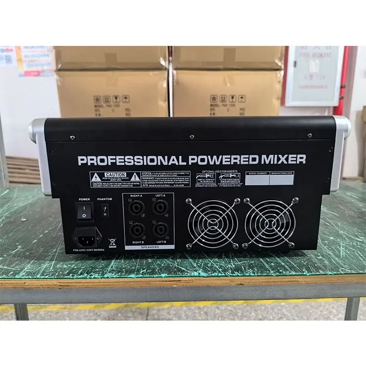 JT80 Sound Mixer BT 350W Mixer Amplifier With Echo System Mixer Console Power Audio