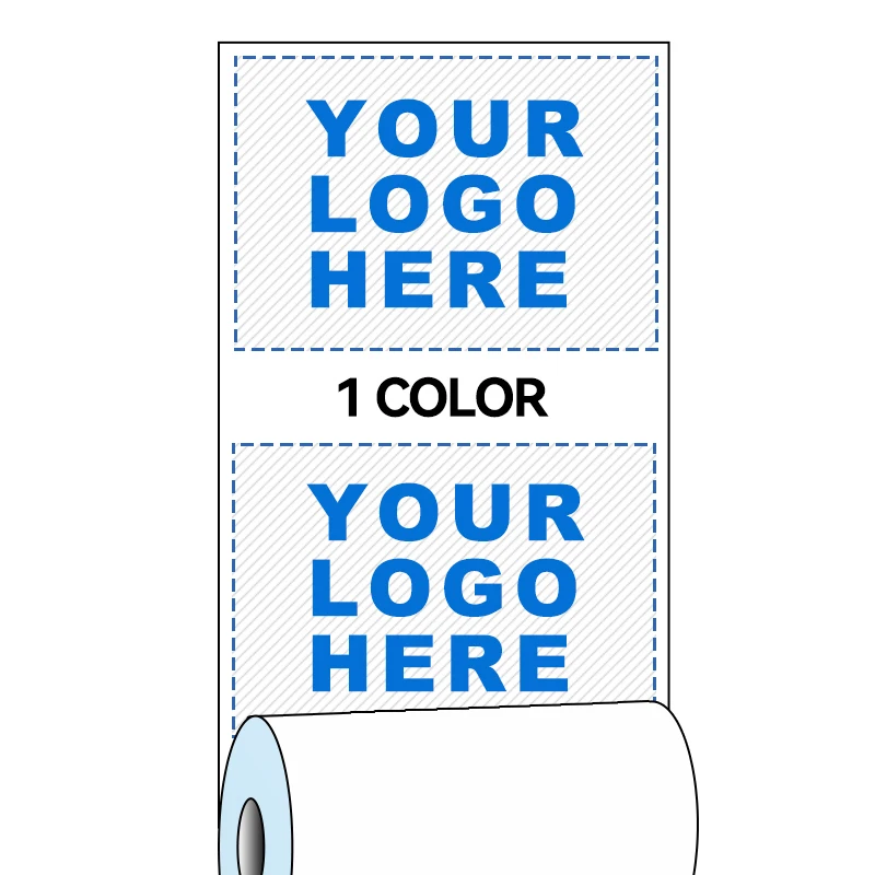 Custom LOGO thermal printed back paper rolls 80x80mm 57x40mm Bank ATM Paper Roll