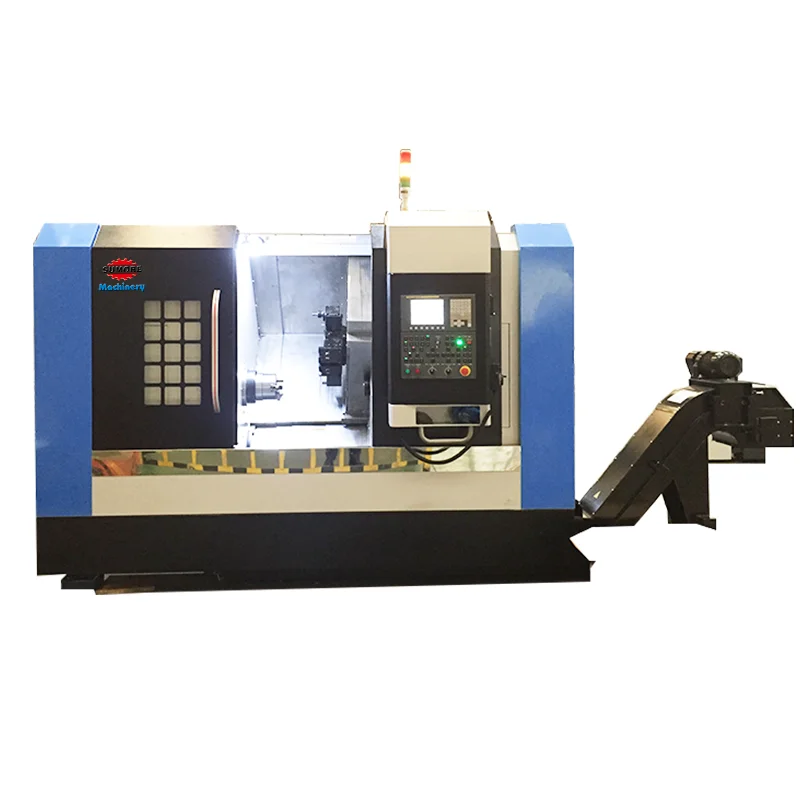 GSK, Siemens или Fanuc система SP-500 линейной направляющей наклонной кровати токарный станок cnc torna с гидравлическим хвостовым штоком