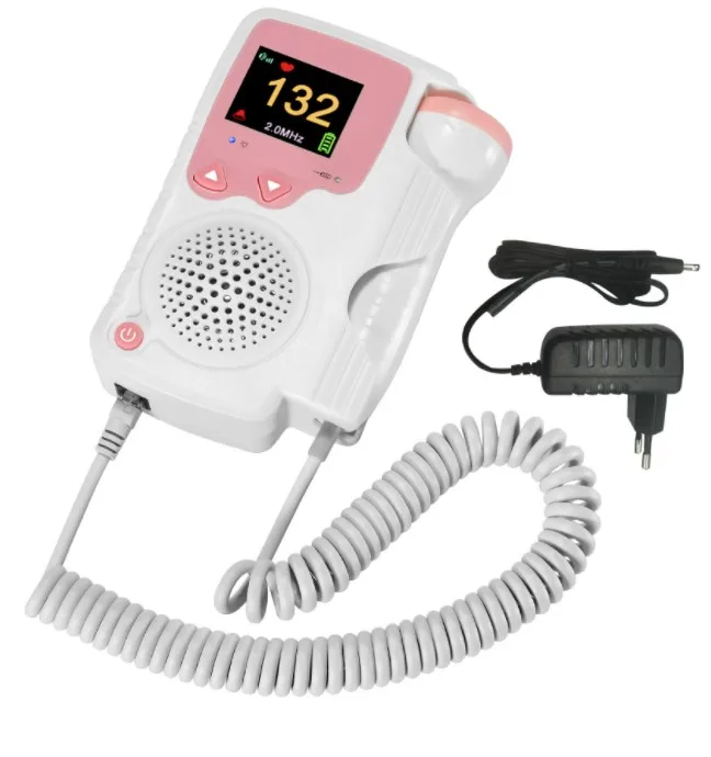 Hot selling CE certified factory direct wholesale price fetal Doppler ultrasound baby heart monitor good-looking vascular doppl
