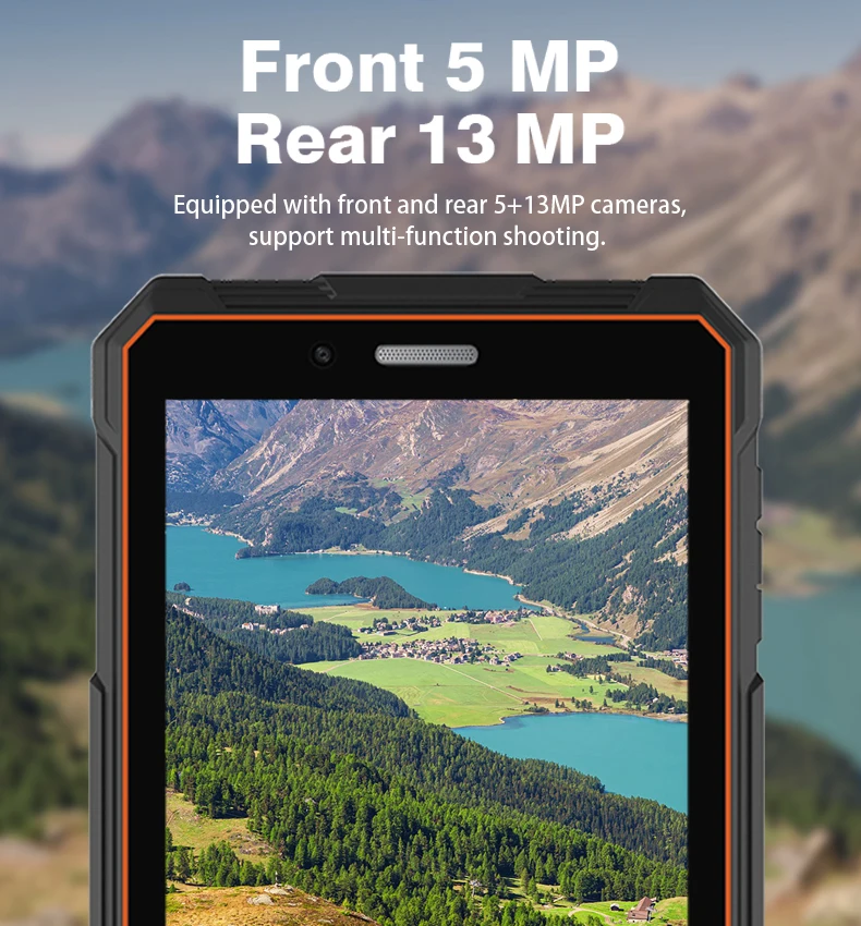 Factory 4G 8inch 4GB+64GB NFC industrial tablet Waterproof IP68 Rugged Tablet