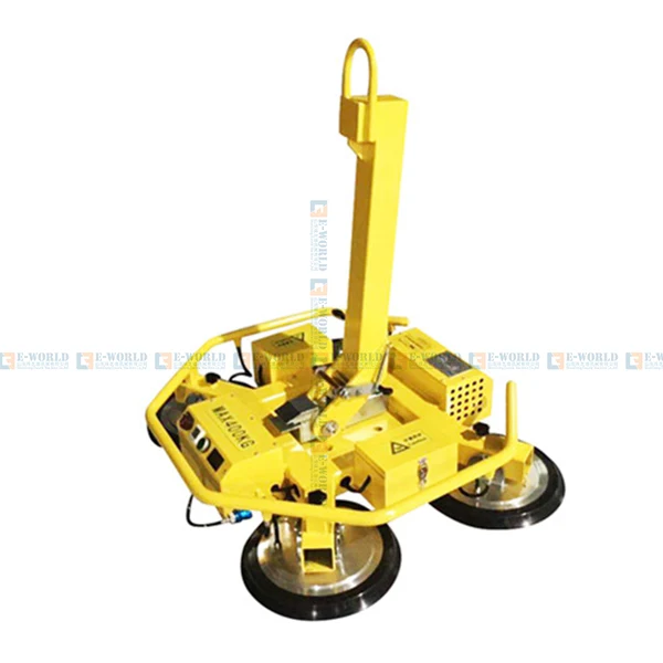 400 KGS 4 Suckers Electricity Glass Vacuum Lifter/4 Suckers Unloading Vacuum Glass Lifting Machine