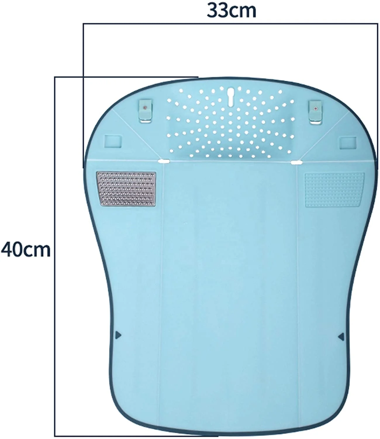 Multi-Function 4 in 1 Folding Chopping Board for Kitchen,Easy to Wash Pour Food Portable Grater and Grinder 15.8 X 12inch