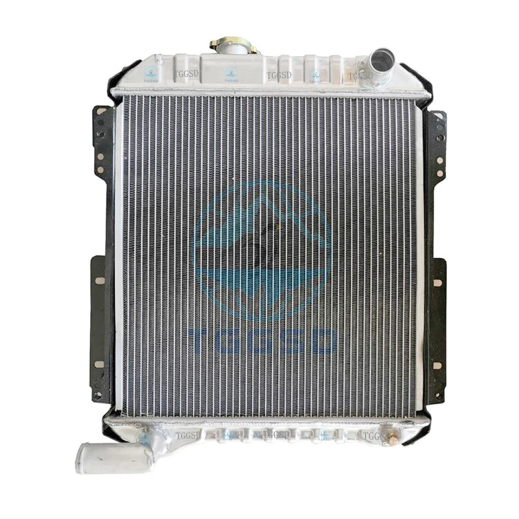 China Manufacturer EX60-5 excavator water tank cooler radiator assembly