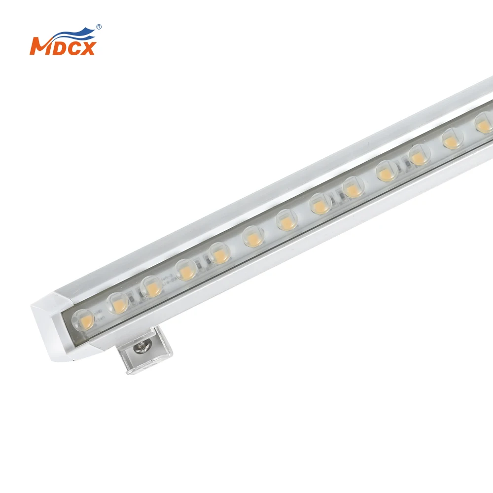 MDCX IP67 Color 24W DMX Outdoor XQG19 Flexible RGB LED Wall Washer Light