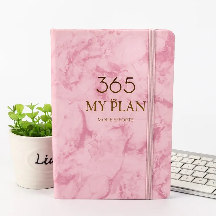 Custom Printing Design Multy Color Notebook PU Cover Business Agenda Journal Planner For