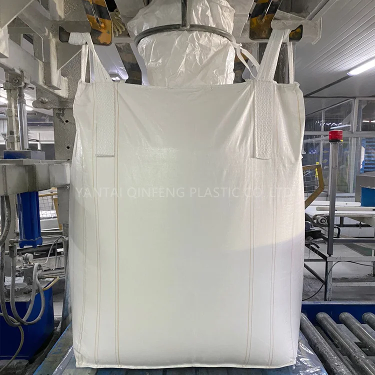 100kg 1500kg 1 ton 1 tonne 1250kg uv treated sand bags fibc container sling pp big jumbo sand potato fibc bulk bags for sand