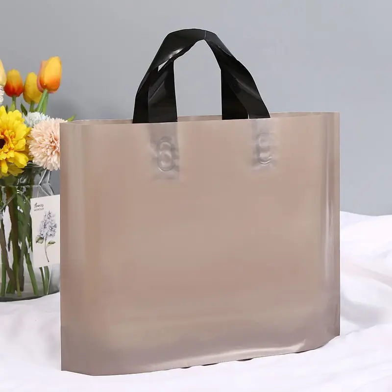Custom  Fashion  Clothes packaging plastic bags shopping bags