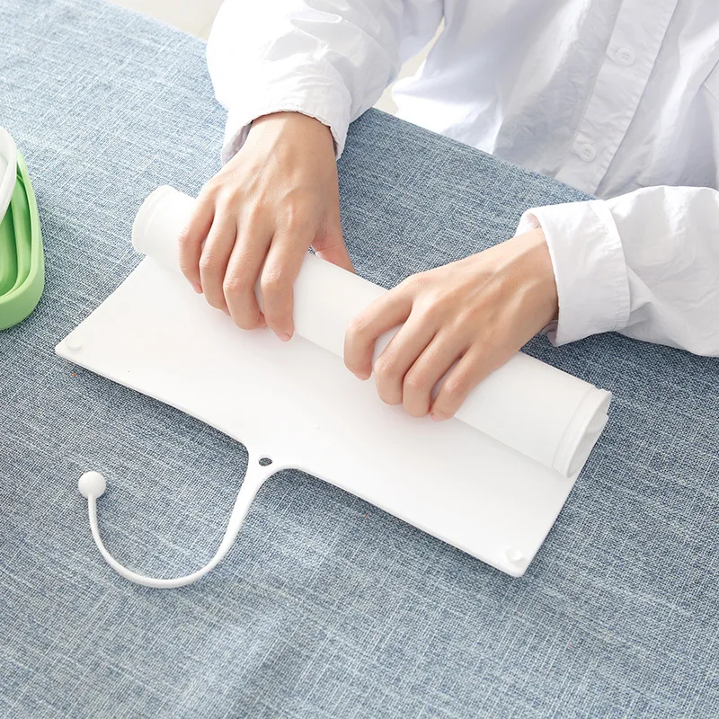 Bpa free food grade silicone Food Chopping Mats Durable Dishwasher Safe Silicone Cutting Boards with storage basket