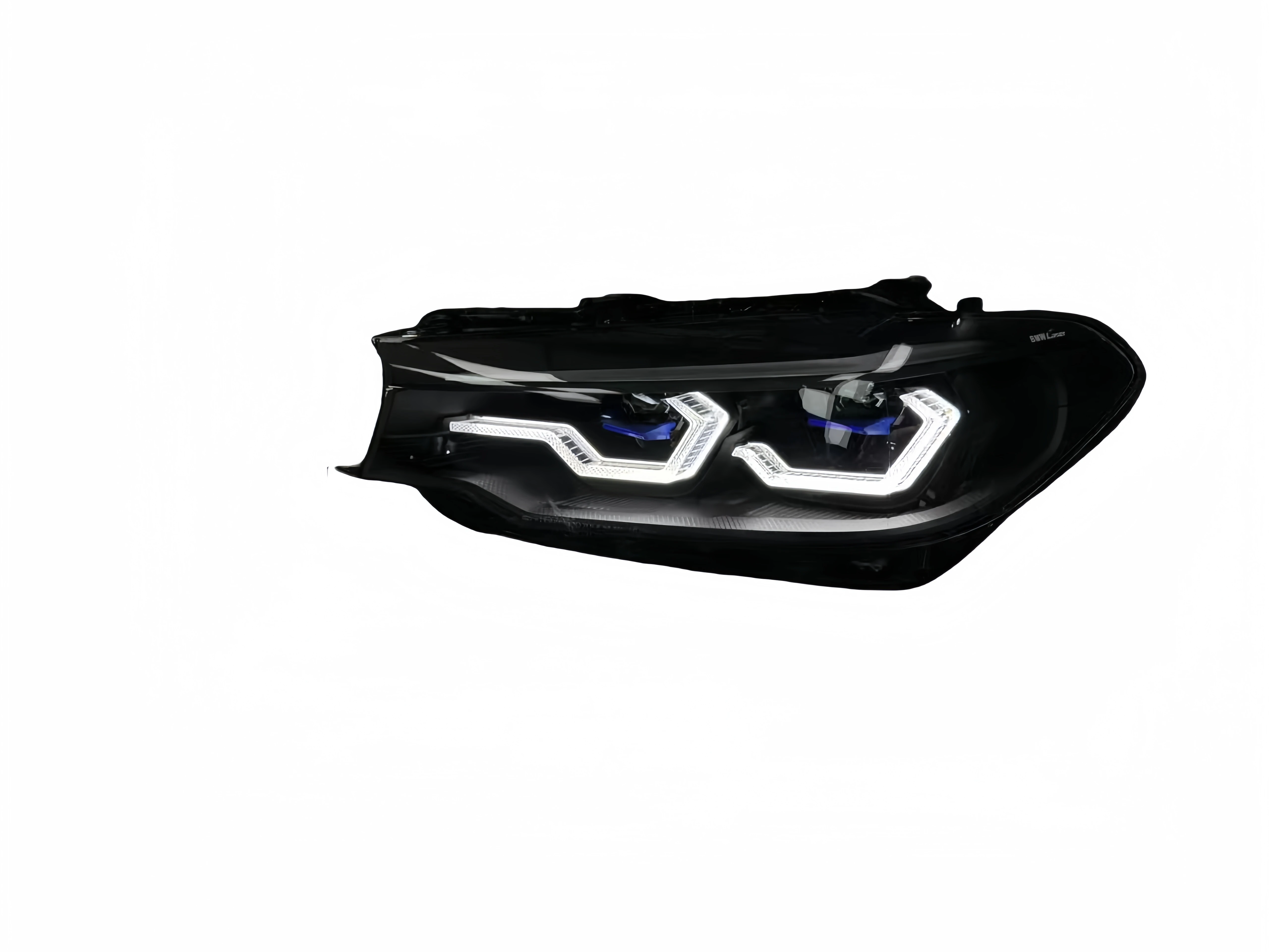 For BMW G30 has four low beams, eight high beams, and two colors that can be freely switched between headlights