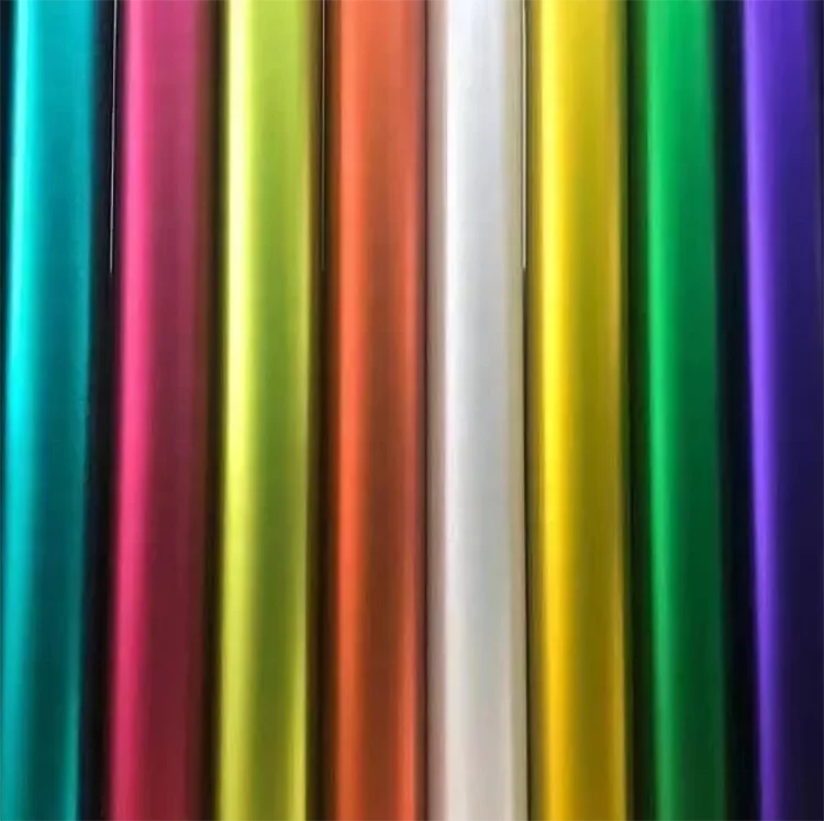 Magic Candy Flip Grey Purple Decorative Films 1.52*18M Car Wrap Vinyl Glossy Matte Wrap Vinyl with Air Release Vinyl Car Wrap F