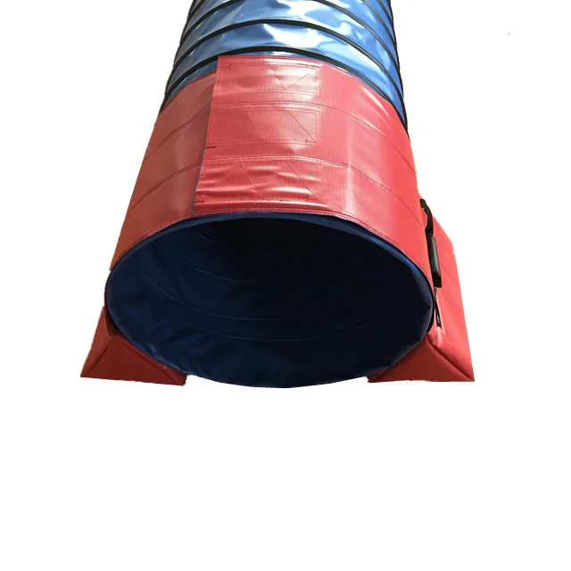 
Cool Runners Tunnel Hugging Non Constricting PVC Dog Agility Tunnel Bag set 